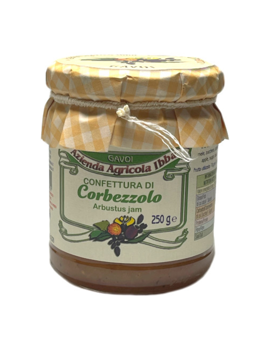 Konfitura z owoców drzewa truskawkowego 250g